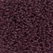 11-2401SF:  HALF PACK 11/0 Semi-Frosted Transparent Smoky Amethyst Miyuki Seed Bead approx 125 grams - 11-2401SF_1/2pk