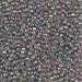 11-2440:  HALF PACK 11/0 Transparent Gray Rainbow Luster  Miyuki Seed Bead approx 125 grams - 11-2440_1/2pk