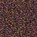 11-257:  HALF PACK 11/0 Transparent Topaz AB  Miyuki Seed Bead approx 125 grams - 11-257_1/2pk