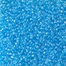 11-260:  HALF PACK 11/0 Transparent Aqua AB  Miyuki Seed Bead approx 125 grams - 11-260_1/2pk