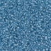 11-2606:  HALF PACK 11/0 Sparkling Sky Blue Lined Crystal AB Miyuki Seed Bead approx 125 grams - 11-2606_1/2pk