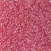 11-276:  HALF PACK 11/0 Dark Coral Lined Crystal AB Miyuki Seed Bead approx 125 grams - 11-276_1/2pk