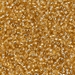 11-3:  HALF PACK 11/0 Silverlined Gold  Miyuki Seed Bead approx 125 grams - 11-3_1/2pk