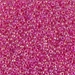 11-355:  HALF PACK 11/0 Hot Pink Lined Crystal AB Miyuki Seed Bead approx 125 grams - 11-355_1/2pk