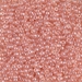 11-366:  HALF PACK 11/0 Shell Pink Luster Miyuki Seed Bead approx 125 grams - 11-366_1/2pk