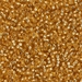 11-4:  HALF PACK 11/0 Silverlined Dark Gold Miyuki Seed Bead approx 125 grams - 11-4_1/2pk