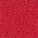 11-408F:  HALF PACK 11/0 Matte Opaque Red  Miyuki Seed Bead approx 125 grams - 11-408F_1/2pk