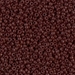 11-409:  HALF PACK 11/0 Opaque Chocolate Miyuki Seed Bead approx 125 grams - 11-409_1/2pk