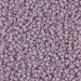 11-410FR:  HALF PACK 11/0 Matte Opaque Mauve AB Miyuki Seed Bead approx 125 grams - 11-410FR_1/2pk