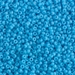 11-413:  HALF PACK 11/0 Opaque Turquoise Blue Miyuki Seed Bead approx 125 grams - 11-413_1/2pk
