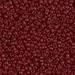 11-419:  HALF PACK 11/0 Opaque Red Brown Miyuki Seed Bead approx 125 grams - 11-419_1/2pk
