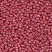 11-4211:  HALF PACK 11/0 Duracoat Galvanized Light Cranberry Miyuki Seed Bead approx 125 grams - 11-4211_1/2pk
