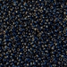 11-4511:  HALF PACK 11/0 Black Picasso Miyuki Seed Bead approx 125 grams - 11-4511_1/2pk