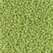 11-479:  HALF PACK 11/0 Opaque Chartreuse AB Miyuki Seed Bead approx 125 grams - 11-479_1/2pk