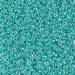 11-536:  HALF PACK 11/0 Aqua Green Ceylon Miyuki Seed Bead approx 125 grams - 11-536_1/2pk