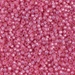 11-556:  HALF PACK 11/0 Dyed Rose Silverlined Alabaster Miyuki Seed Bead approx 125 grams - 11-556_1/2pk