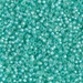 11-571:  HALF PACK 11/0 Dyed Sea Green Silverlined Alabaster Miyuki Seed Bead approx 125 grams - 11-571_1/2pk