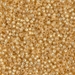 11-578:  HALF PACK 11/0 Dyed Light Topaz Silverlined Alabaster Miyuki Seed Bead approx 125 grams - 11-578_1/2pk