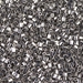 11C-194: HALF PACK 11/0 Cut Palladium Plated Miyuki Seed Bead approx 25 grams - 11C-194_1/2pk