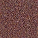 15-1005:  HALF PACK 15/0 Silverlined Dark Topaz AB Miyuki Seed Bead approx 125 grams - 15-1005_1/2pk