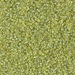 15-1014:  HALF PACK 15/0 Silverlined Chartreuse AB Miyuki Seed Bead approx 125 grams - 15-1014_1/2pk