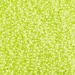 15-1119:  HALF PACK 15/0 Luminous Lime Aid Miyuki Seed Bead approx 125 grams - 15-1119_1/2pk