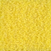 15-136FR:  HALF PACK 15/0 Matte Transparent Yellow AB Miyuki Seed Bead approx 125 grams - 15-136FR_1/2pk