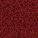 15-1420:  HALF PACK 15/0 Dyed Silverlined Brick Red  Miyuki Seed Bead approx 125 grams - 15-1420_1/2pk