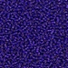 15-1427:  HALF PACK 15/0 Dyed Silverlined Dark Violet  Miyuki Seed Bead approx 125 grams - 15-1427_1/2pk