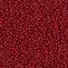 15-1464:  HALF PACK 15/0 Dyed Opaque Maroon  Miyuki Seed Bead approx 125 grams - 15-1464_1/2pk