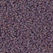 15-153FR:  HALF PACK 15/0 Matte Dark Smoky Amethyst AB  Miyuki Seed Bead approx 125 grams - 15-153FR_1/2pk
