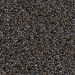 15-1840:  HALF PACK 15/0 Black Lined Topaz AB  Miyuki Seed Bead approx 125 grams - 15-1840_1/2pk