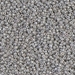 15-1866:  HALF PACK 15/0 Opaque Gray Luster  Miyuki Seed Bead approx 125 grams - 15-1866_1/2pk