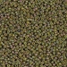 15-1897:  HALF PACK 15/0 Opaque Golden Olive Luster  Miyuki Seed Bead approx 125 grams - 15-1897_1/2pk