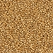 15-191F: HALF PACK 15/0 Matte 24kt Gold Plated Miyuki Seed Bead approx 25 grams - 15-191F_1/2pk