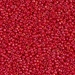 15-1943:  HALF PACK 15/0 Opaque Red Luster  Miyuki Seed Bead approx 125 grams - 15-1943_1/2pk