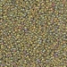 15-1986: HALF PACK 15/0 24kt Green Gold Iris Miyuki Seed Bead approx 25 grams - 15-1986_1/2pk