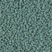 15-2028:  HALF PACK 15/0 Matte Opaque Sea Foam Luster  Miyuki Seed Bead approx 125 grams - 15-2028_1/2pk
