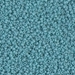 15-2029:  HALF PACK 15/0 Matte Opaque Turquoise Blue Luster Miyuki Seed Bead approx 125 grams - 15-2029_1/2pk