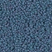 15-2030:  HALF PACK 15/0 Matte Metallic Steel Blue Luster  Miyuki Seed Bead approx 125 grams - 15-2030_1/2pk