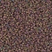 15-2035:  HALF PACK 15/0 Matte Metallic Khaki Iris  Miyuki Seed Bead approx 125 grams - 15-2035_1/2pk