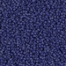 15-2039:  HALF PACK 15/0 Matte Metallic Royal Blue  Miyuki Seed Bead approx 125 grams - 15-2039_1/2pk
