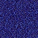 15-20F:  HALF PACK 15/0 Matte Silverlined Cobalt Miyuki Seed Bead approx 125 grams - 15-20F_1/2pk