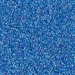 15-2206:  HALF PACK 15/0 Blue Lined Crystal AB  Miyuki Seed Bead approx 125 grams - 15-2206_1/2pk