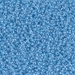 15-221:  HALF PACK 15/0 Sky Blue Lined Crystal Miyuki Seed Bead approx 125 grams - 15-221_1/2pk