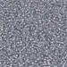 15-242:  HALF PACK 15/0 Sparkling Pewter Lined Crystal Miyuki Seed Bead approx 125 grams - 15-242_1/2pk