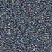 15-2444:  HALF PACK 15/0 Transparent Blue Gray Rainbow Gold Luster  Miyuki Seed Bead approx 125 grams - 15-2444_1/2pk