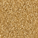 15-3F:  HALF PACK 15/0 Matte Silverlined Gold  Miyuki Seed Bead approx 125 grams - 15-3F_1/2pk