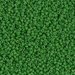 15-411:  HALF PACK 15/0 Opaque Green  Miyuki Seed Bead approx 125 grams - 15-411_1/2pk