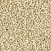 15-4201F:  HALF PACK 15/0 Duracoat Galvanized Matte Silver Miyuki Seed Bead approx 125 grams - 15-4201F_1/2pk